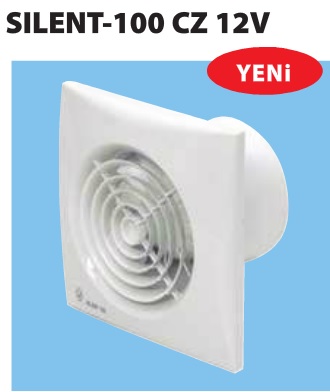 SILENT-100 CZ 12V BANYO EGZOST FANI