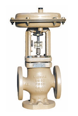 SAMSON PN&Ouml;MATİK &Uuml;&Ccedil; YOLLU KONTROL VANASI TİP 3244-7