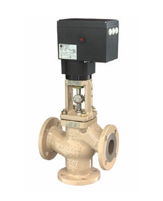 SAMSON Üç Yollu Motorlu Kontrol Vanasi Tip 3244-2