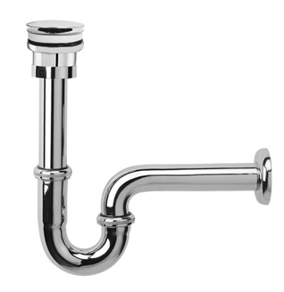 MİNİMAL U BORULU LAVABO - EVİYE SİFONU 026