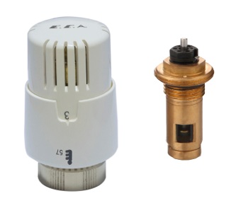 ECA TRV4 TERMOSTATİK KOMPAKT RADYAT&Ouml;R VALFİ 813