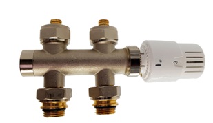 ECA TRV4 TERMOSTATİK RADYAT&Ouml;R VALFİ, H-TİP, D&Uuml;Z 836
