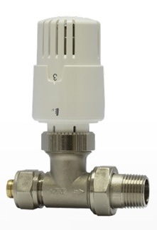 ECA TRV4 TERMOSTATİK RADYAT&Ouml;R VALFİ, PEX D&Uuml;Z 779