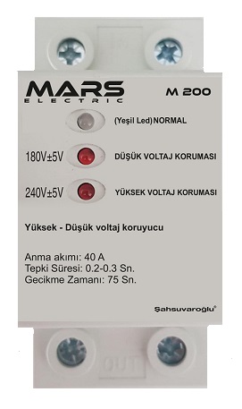 MARS M200 VOLTAJ KORUYUCU